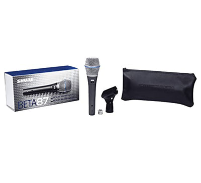 Shure Beta 87A Supercardioid Condenser Microphone w/ Stand