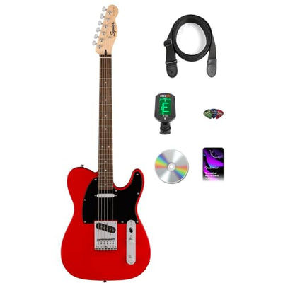 Fender Squier Sonic Telecaster - Torino Red w/ Tuner