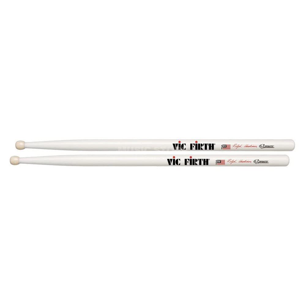 Vic Firth Corpsmaster Signature Snare Ralph Hardimon Drumsticks - 12 Pack w/ Polishing Cloth