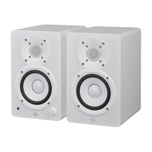 Yamaha HS4 4.5-Inch Powered Studio Monitor Pair - White