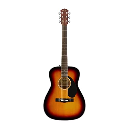 Fender CC-60S Solid Top Concert Acoustic Guitar - Sunburst