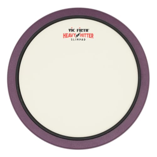 Vic Firth HHPSLR Heavy Hitter Slimpad Practice Pad with Rim