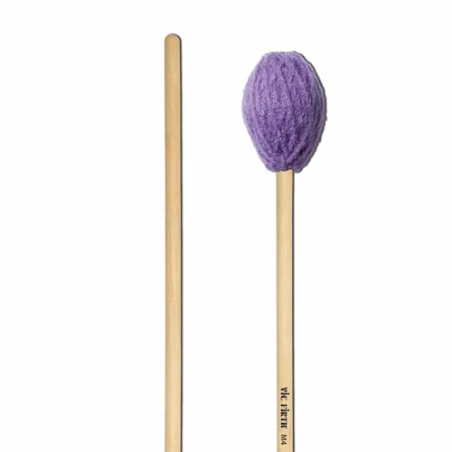 Vic Firth M4 American Custom Keyboard Mallet, Extra Soft, Purple Yarn