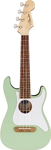 Fender Fullerton Stratocaster Concert Ukulele - Surf Green