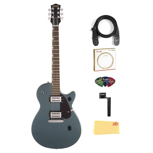 Gretsch G2210 Streamliner Junior Jet Club - Gunmetal w/ Strap