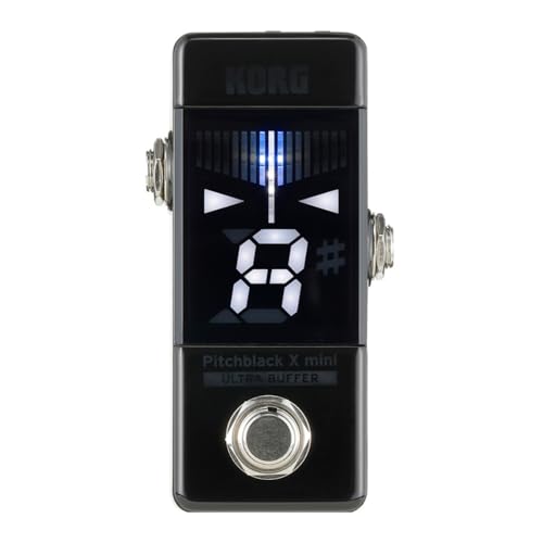 Korg Pitchblack X Mini Guitar Pedal Tuner