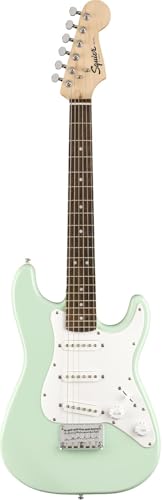 Fender Squier 3/4-Size Kids Mini Strat Electric Guitar - Surf Green