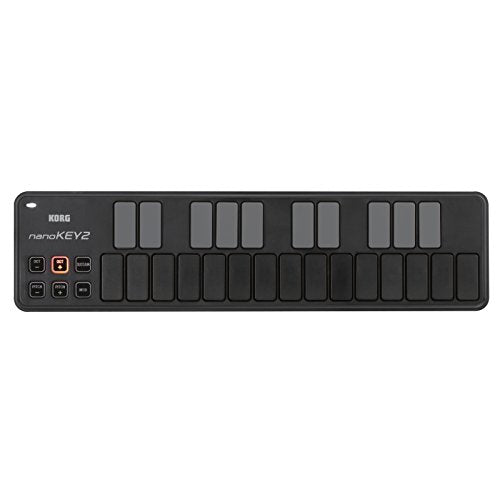 Korg nanoKEY2 Slim-Line USB Keyboard Controller - Black