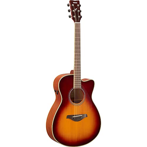 Yamaha FSC-TA TransAcoustic Concert Cutaway Acoustic-Electric Guitar - Brown Sunburst