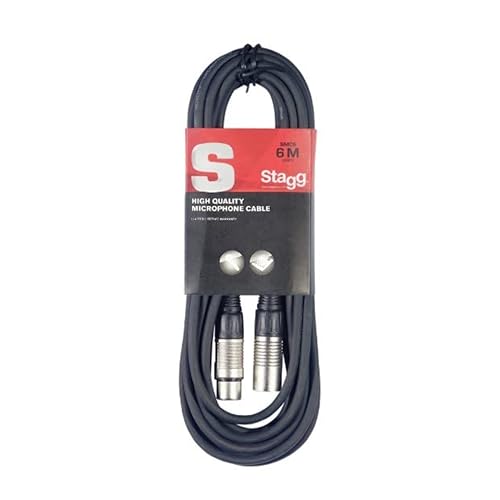 Stagg XLR-XLR Microphone Cable - 20 Foot