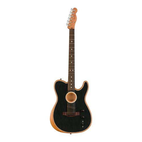 Fender Acoustasonic Player Telecaster - Brushed Black