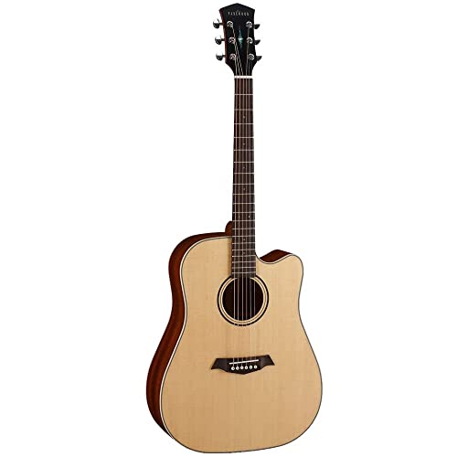 Parkwood S26GT Dreadnought Body Semi Acoustic Guitar - Natural