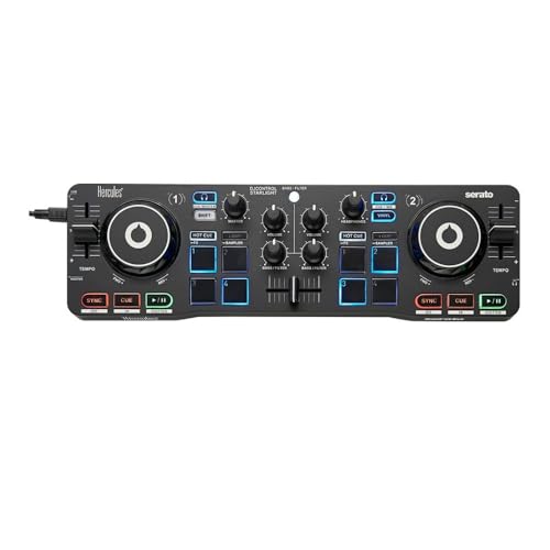 Hercules DJControl Starlight Ultra Portable Compact DJ Controller