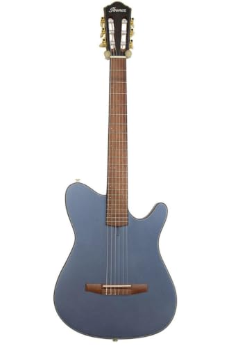 Ibanez FRH10N FRH Acoustic-Electric Guitar - Indigo Blue Metallic Flat w/ Case