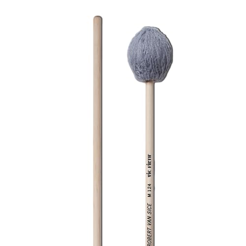 Vic Firth M124 Robert Van Sice Keyboard Mallets - Medium, Synthetic Core
