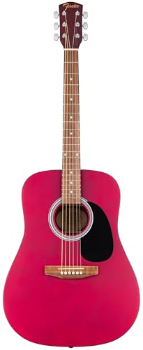 Fender FA Series Dreadnought Acoustic Guitar - Crimson Red