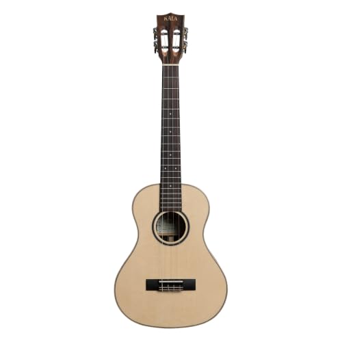 Kala KA-ASZCT-ST All-Solid Spruce Top Ziricote Tenor XL Ukulele