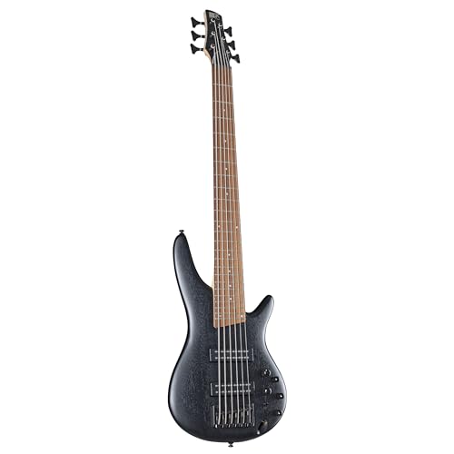 Ibanez SR306EB SR Standard 6-String Bass Guitar - Weathered Black