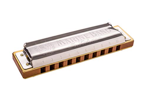 Hohner 1896 Marine Band Harmonica - Key of High G
