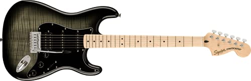 Fender Squier Affinity Stratocaster FMT HSS - Black Burst