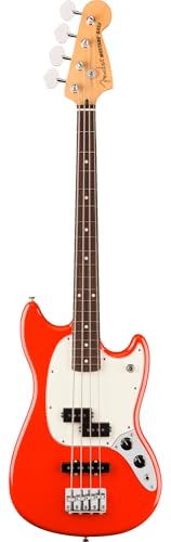 Fender Player II Mustang Bass PJ - Coral Red