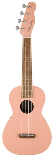 Fender Monterey Concert Ukulele - Shell Pink