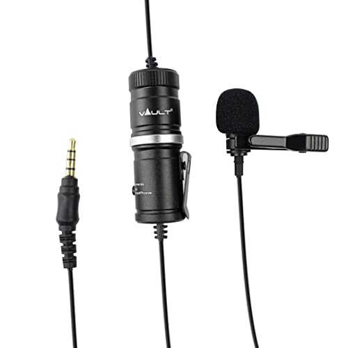 Vault PM-115 Lavalier Microphone with 5.5 Meter Audio Cable