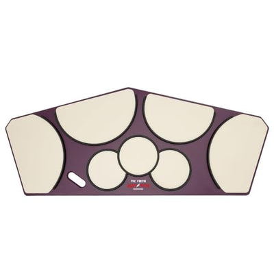 Vic Firth HHPQLR Heavy Hitter Quadropad Practice Pad with Rims - Large