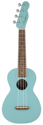 Fender Monterey Concert Ukulele - Daphne Blue