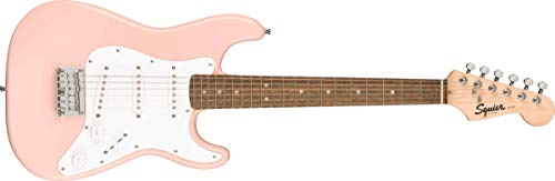 Fender Squier 3/4-Size Kids Mini Strat Electric Guitar - Shell Pink
