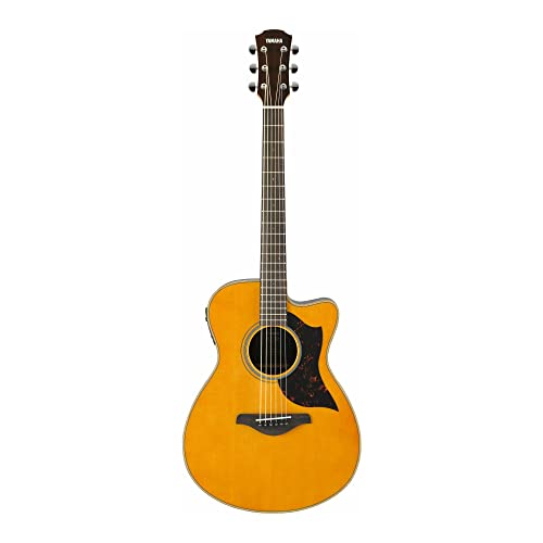 Yamaha AC1R Rosewood Concert Cutaway Acoustic-Electric Guitar - Vintage Natural