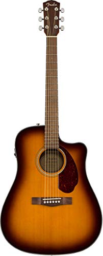 Fender CD-140SCE Dreadnought Cutaway Acoustic-Electric Guitar - Sunburst
