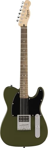 Fender Squier Sonic Esquire H Electric Guitar - Olive