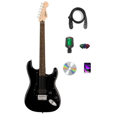 Fender Squier Sonic Stratocaster HT H - Black w/ Tuner