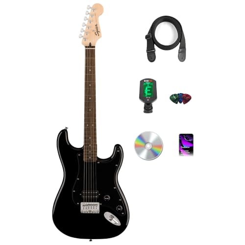 Fender Squier Sonic Stratocaster HT H - Black w/ Tuner