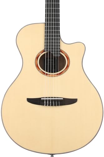 Yamaha NTX5 Cutaway Classical Acoustic-Electric Guitar - Natural