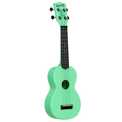 Kala KA-R-WMS-GN-S Soprano Recycled Waterman Ukulele - Sea Foam Green