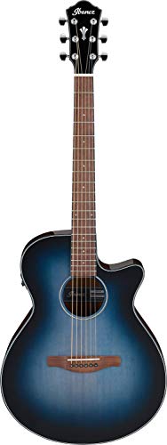 Ibanez AEG50 Acoustic-Electric Guitar - Indigo Blue Burst High Gloss