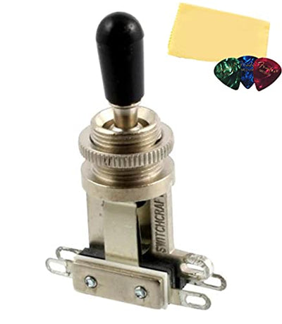 Switchcraft EP-4066 Short Straight Toggle Switch w/ Picks