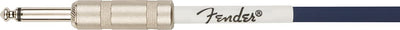 Fender 10-Foot Original Instrument Cable, Straight-Angle, Midnight Blue - 1 Pack