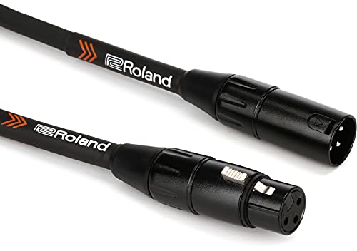 Roland RMC-B50 Microphone Cable - 50 Foot, Black Series