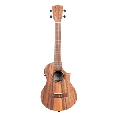 Kala KA-TK-T-CE Teak Tri-Top Tenor Acoustic-Electric Ukulele