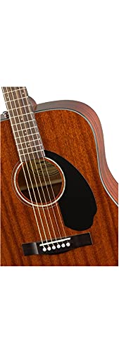 Fender CD-60S Solid Top Dreadnought Acoustic Guitar - All Mahogany