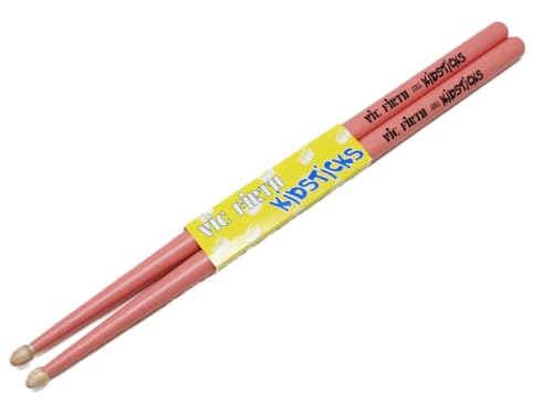 Vic Firth KIDSPINK Kidsticks Drumsticks for Kits - Pink