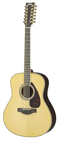Yamaha LL16-12HB L-Series 12-String Folk Acoustic-Electric Guitar - Natural