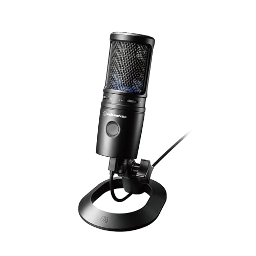 Audio-Technica AT2020USB-X Cardioid Condenser USB Microphone - Black
