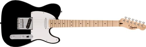 Fender Squier Sonic Telecaster, Maple Fingerboard - Black