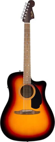 Fender California Standard Redondo CE Dreadnought Acoustic-Electric Guitar - 3-Color Sunburst