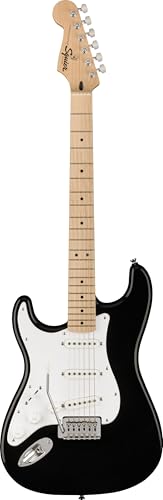 Fender Squier Sonic Stratocaster, Left Handed - Black