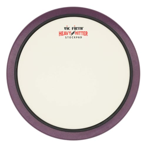 Vic Firth HHPSTR Heavy Hitter Stockpad Practice Pad with Rim